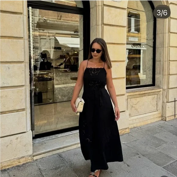 slim cut dress shirts Zara Sleeveless Dress – Maison Hotel